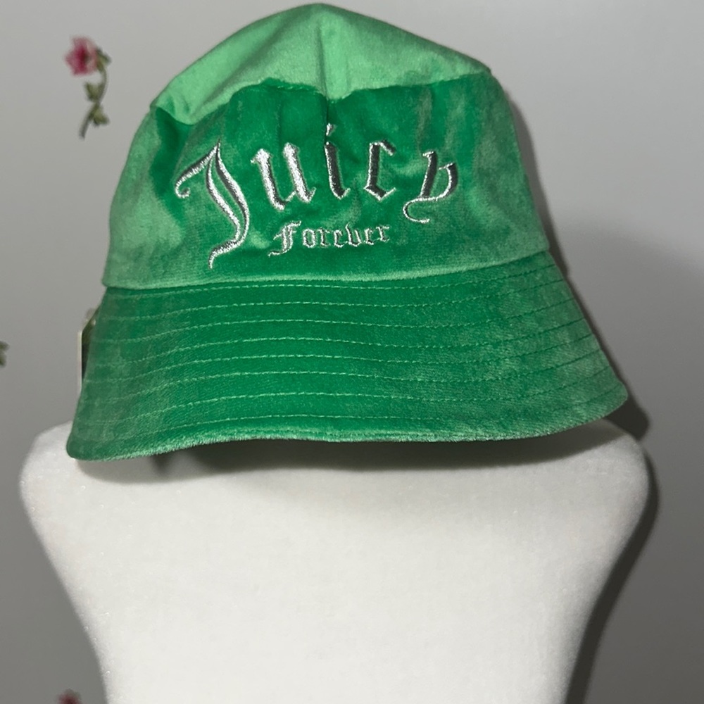 Green & Blue juicy Couture X Forever21 bucket hat